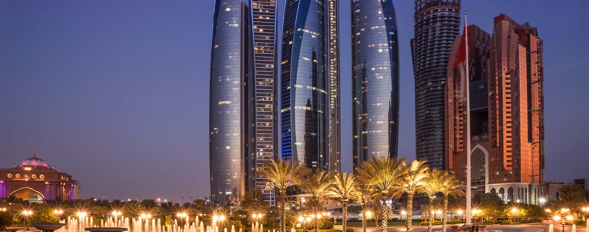 Abu Dhabi, Etihad Towers complex