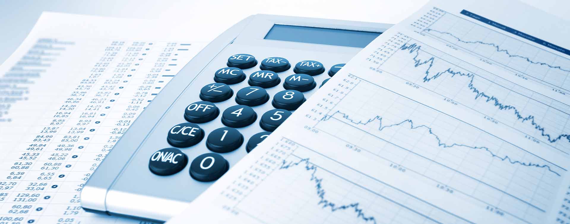 Calculator, charts and figures